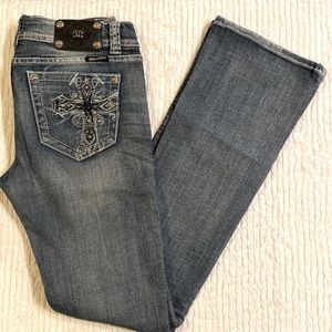 Miss Me Bootcut Light Wash Jeans